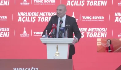 İzmir Büyükşehir Belediyesi, Fahrettin Altay-Narlıdere Metrosu’nu Hizmete Açtı