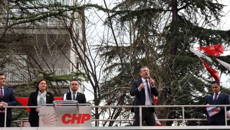 CHP Genel Başkanı Özgür Özel: Yerel seçimlerde iktidarı dengelemeliyiz