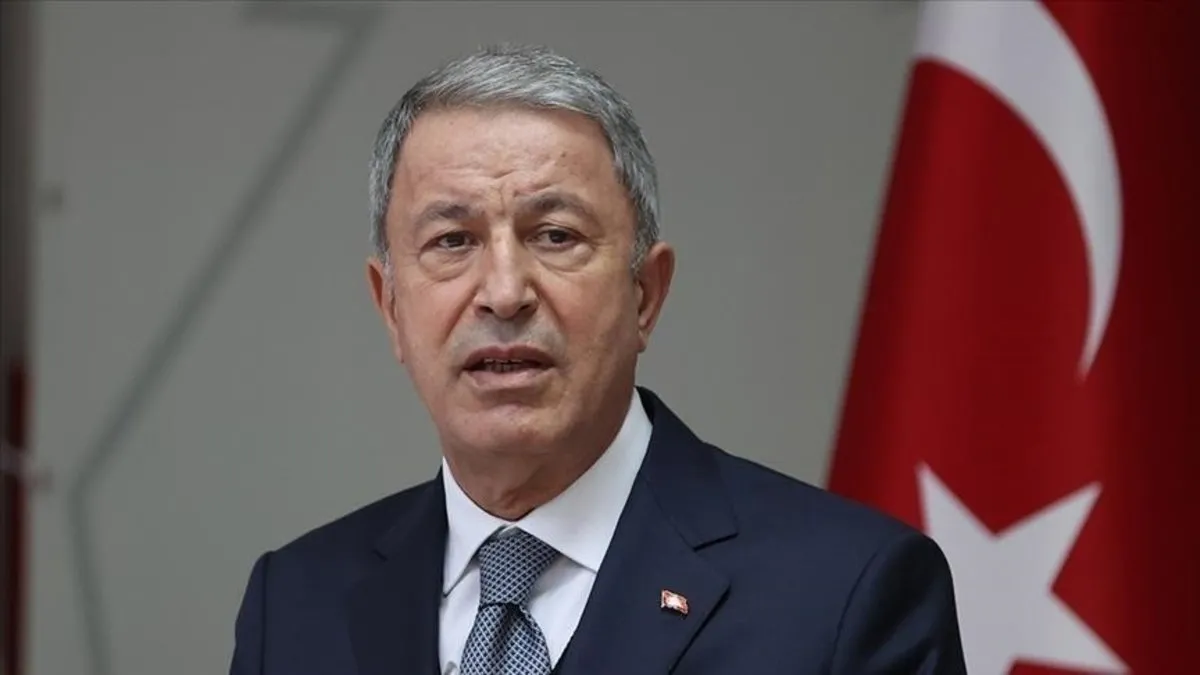 Hulusi Akar’dan Kıbrıs mesajı: Türkiye ve Kıbrıs Türkleri daima çözümden yana