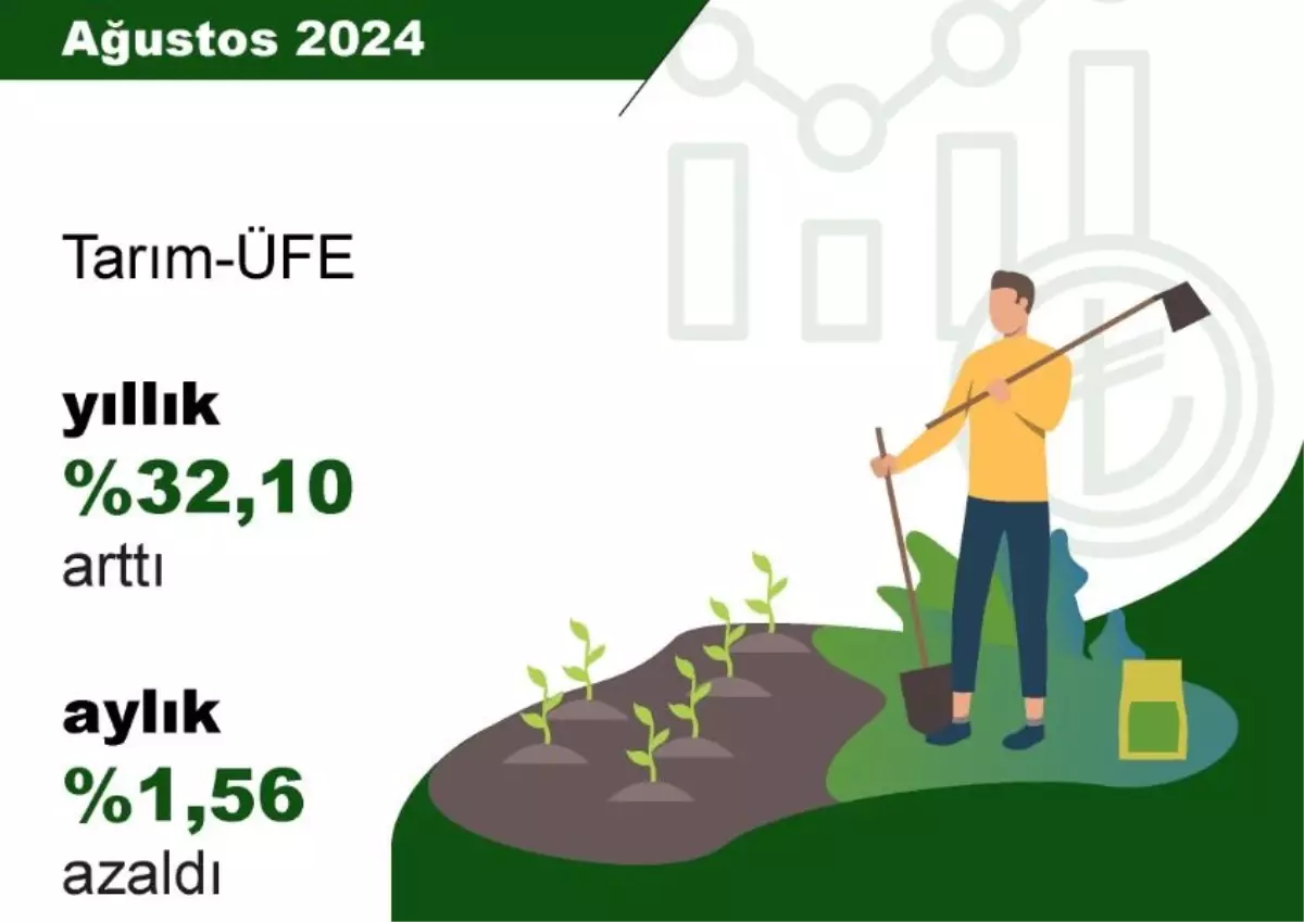 TÜİK: Tarım Ürünleri Fiyatları Aylık Düştü, Yıllık Yükseldi