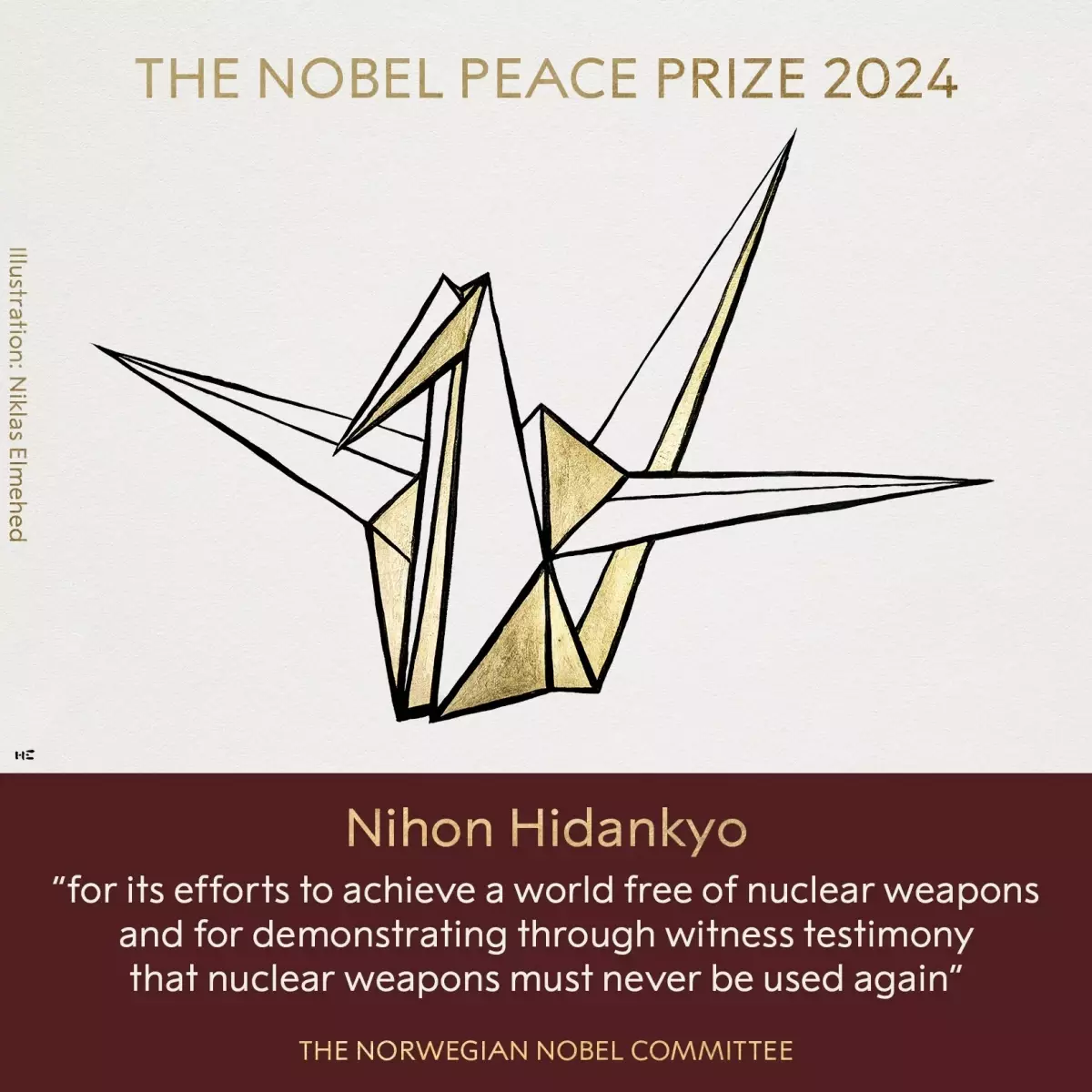 2024 Nobel Barış Ödülü Nihon Hidankyo’ya